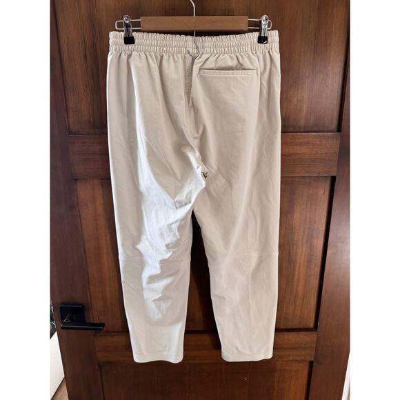 Outdoor Voices Rectrek Pant Cropped Workout Casual Athleisure Cream White Size M - Picture 5 of 8